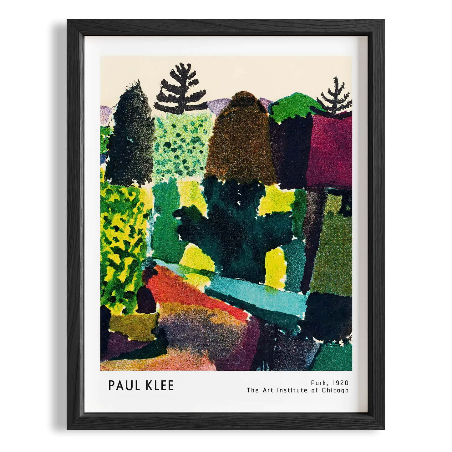 Paul Klee Park 1920 Suluboya I Duvar Tablosu