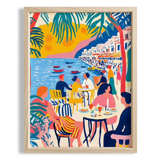 Henri Matisse 1869-1954 Soyut İnsanlar Yağlı Boya Stili III Duvar Tablosu