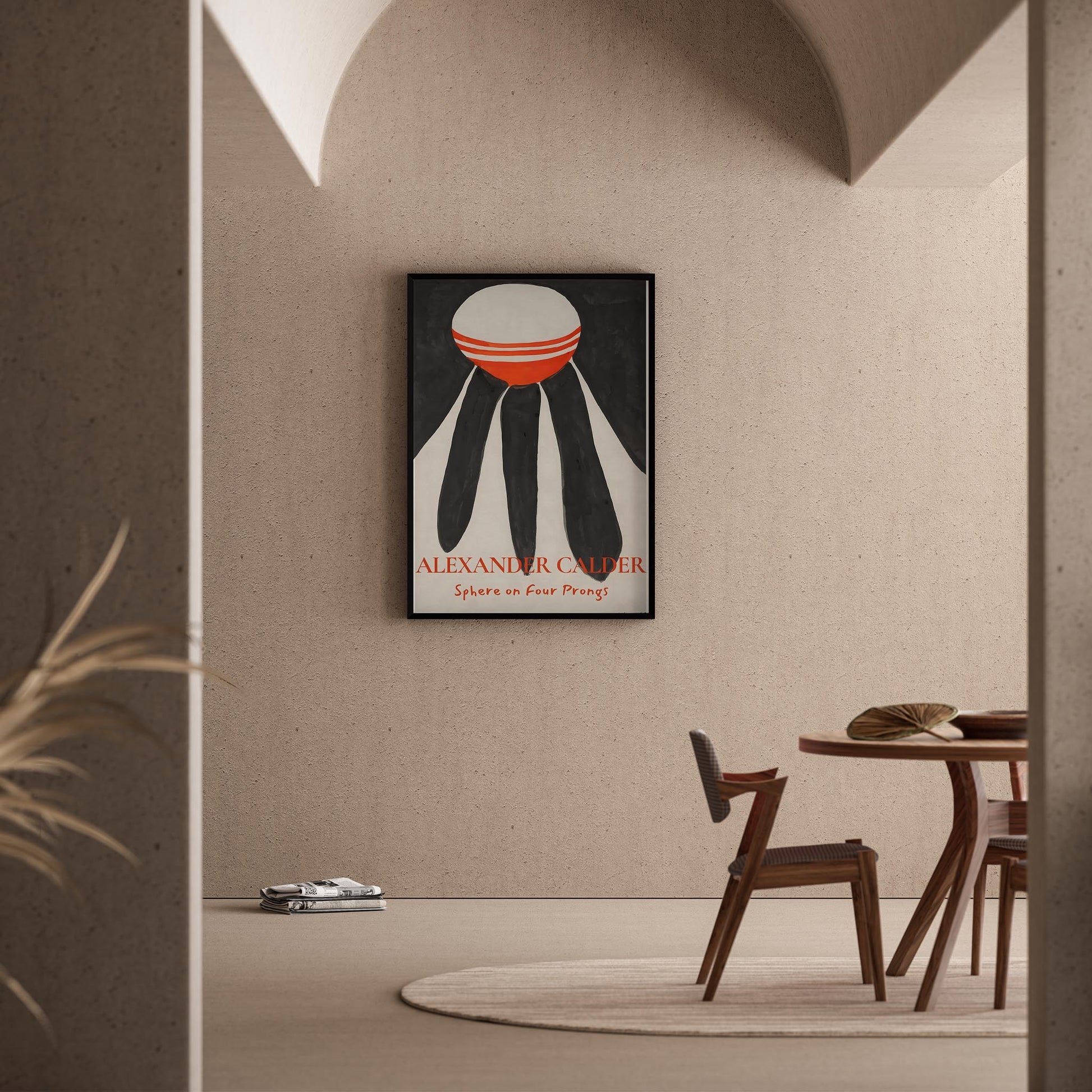 Alexander Sandy Calder IV Duvar Tablosu
