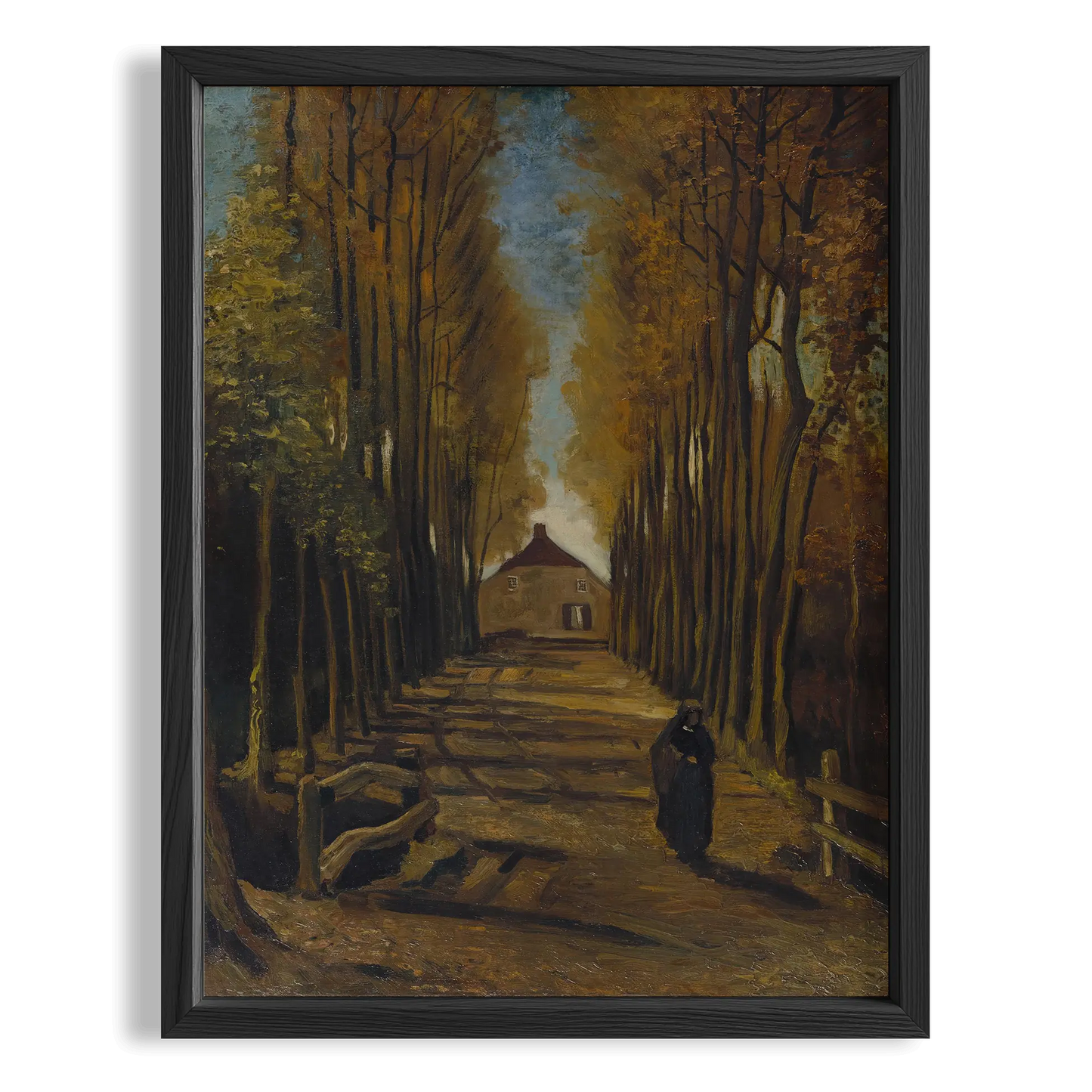 Yürüyüş Yolu - Vincent Van Gogh Ahşap Duvar Tablosu