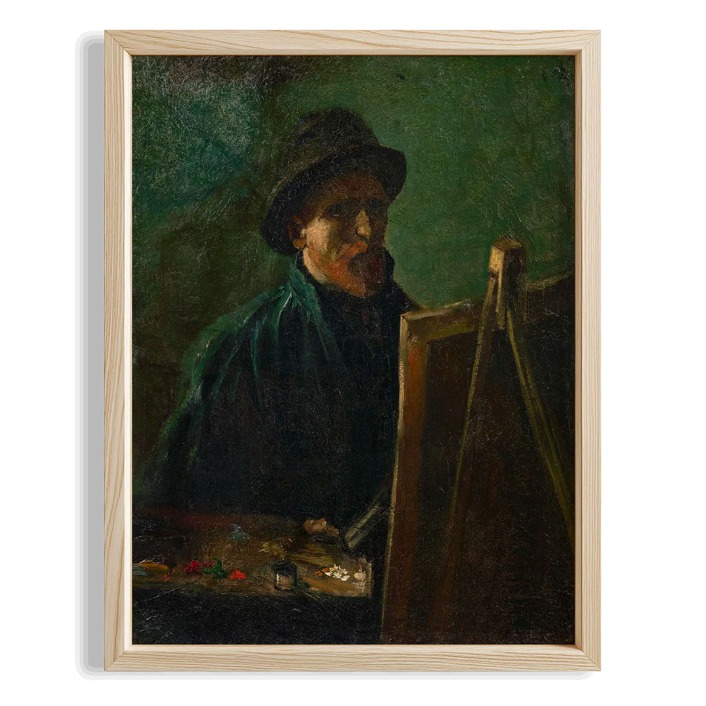 Ressam - Vincent Van Gogh Ahşap Duvar Tablosu