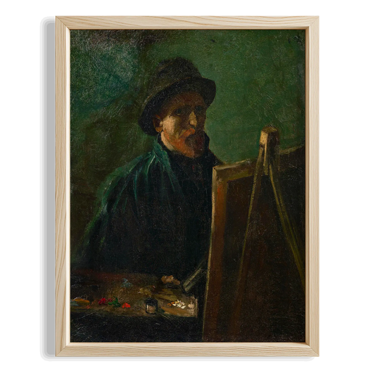 Ressam - Vincent Van Gogh Ahşap Duvar Tablosu