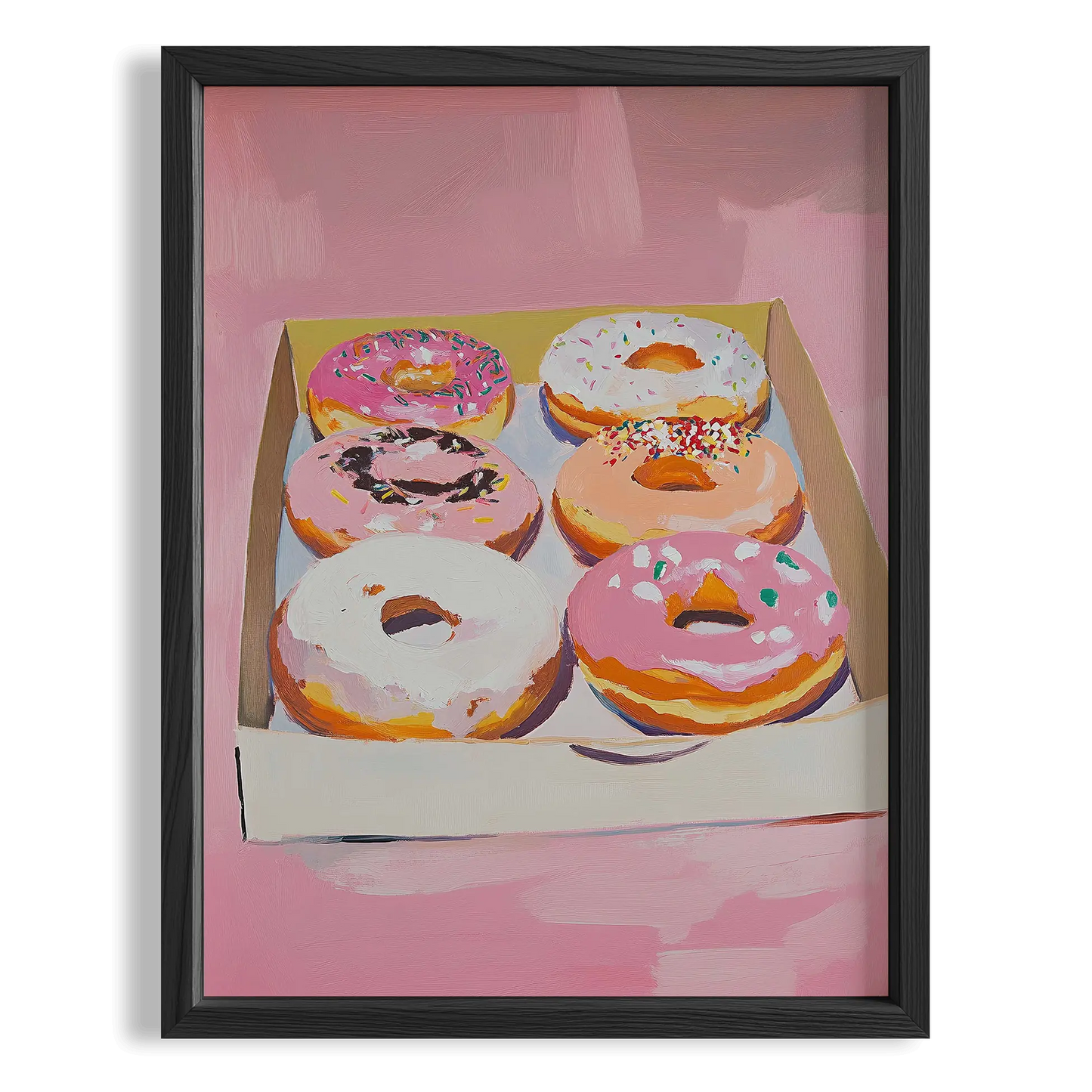 Donut Aşkı Maximalist - Duvar Tablosu