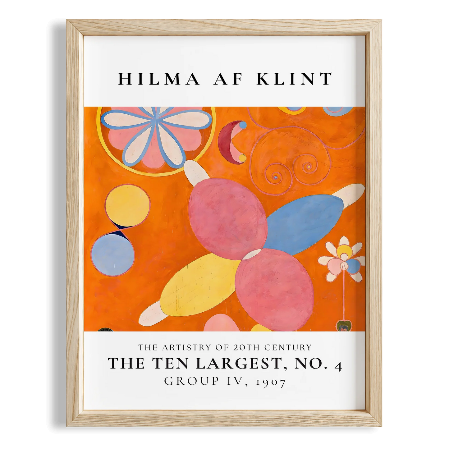 Hilma af Klint V Duvar Tablosu