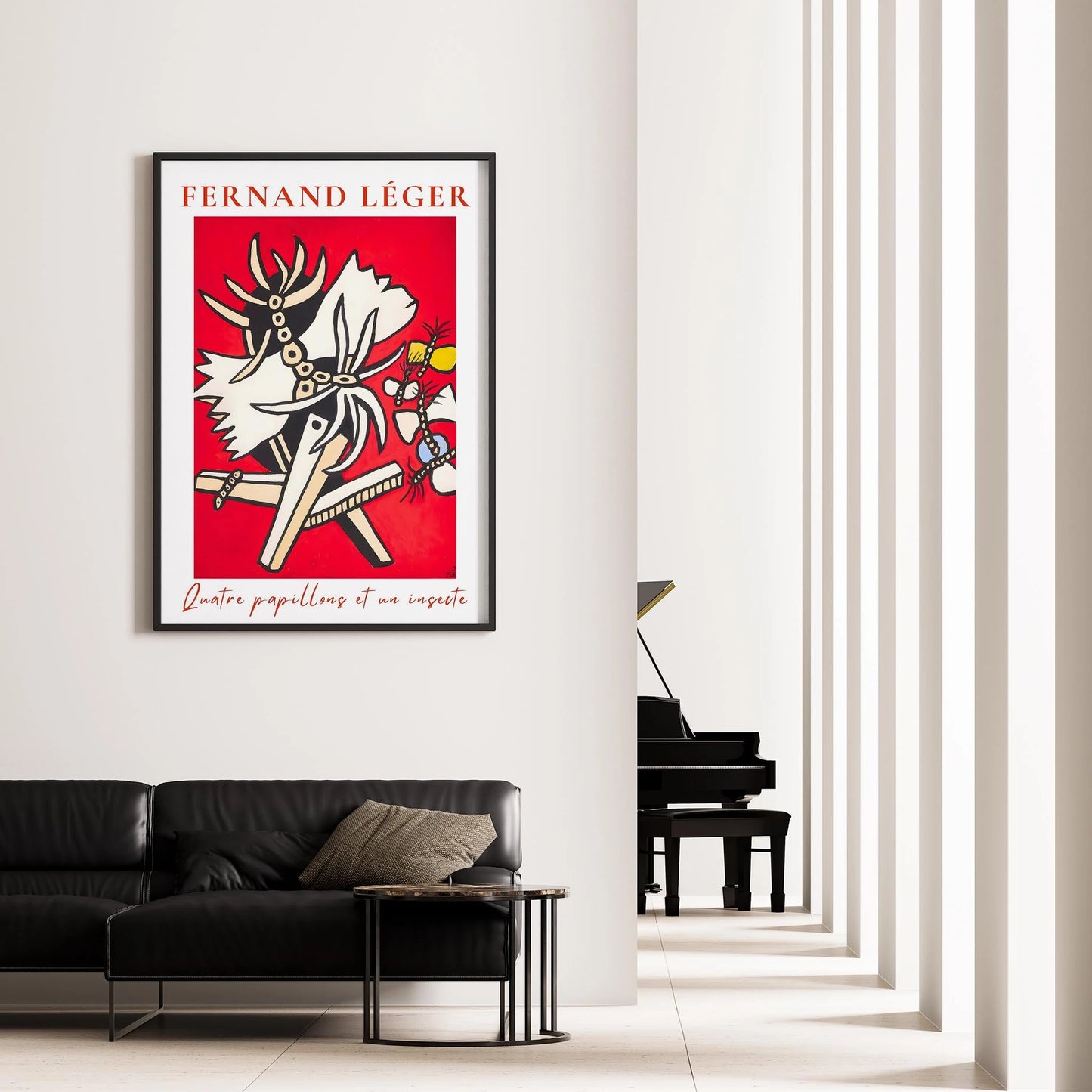 Fernand Leger 36 Duvar Tablosu