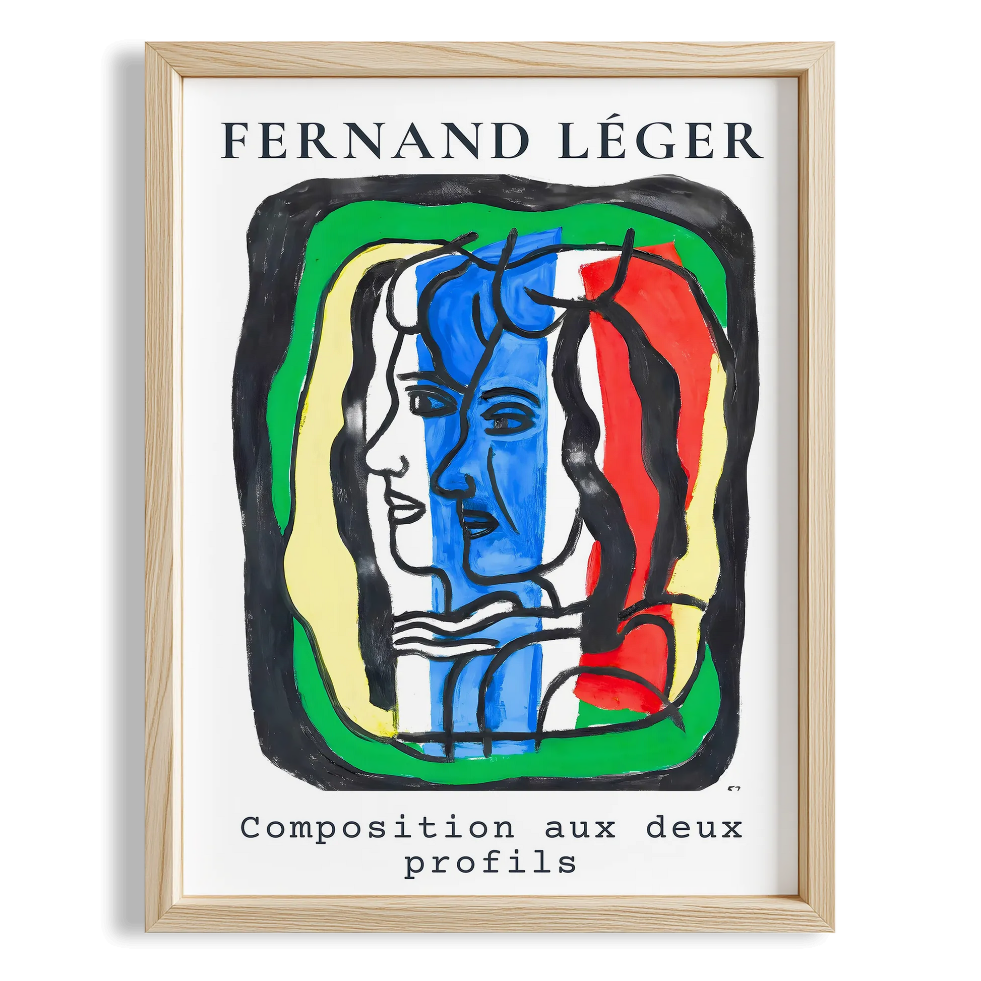 Fernand Leger XXII Duvar Tablosu