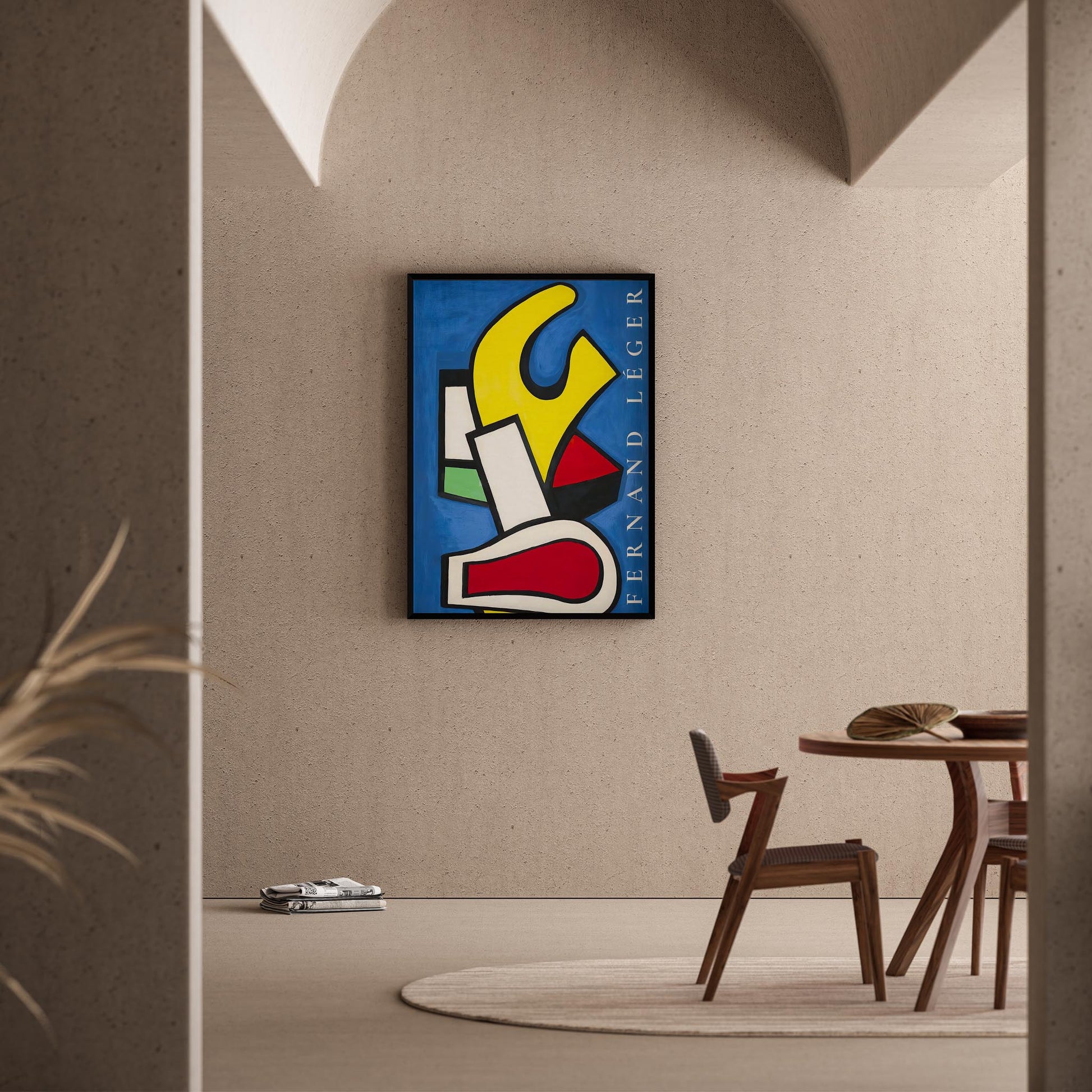 Fernand Leger 41 Duvar Tablosu