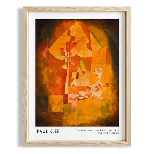 Paul Klee Armut Ağacının Altındaki Adam 1921 Suluboya I Duvar Tablosu