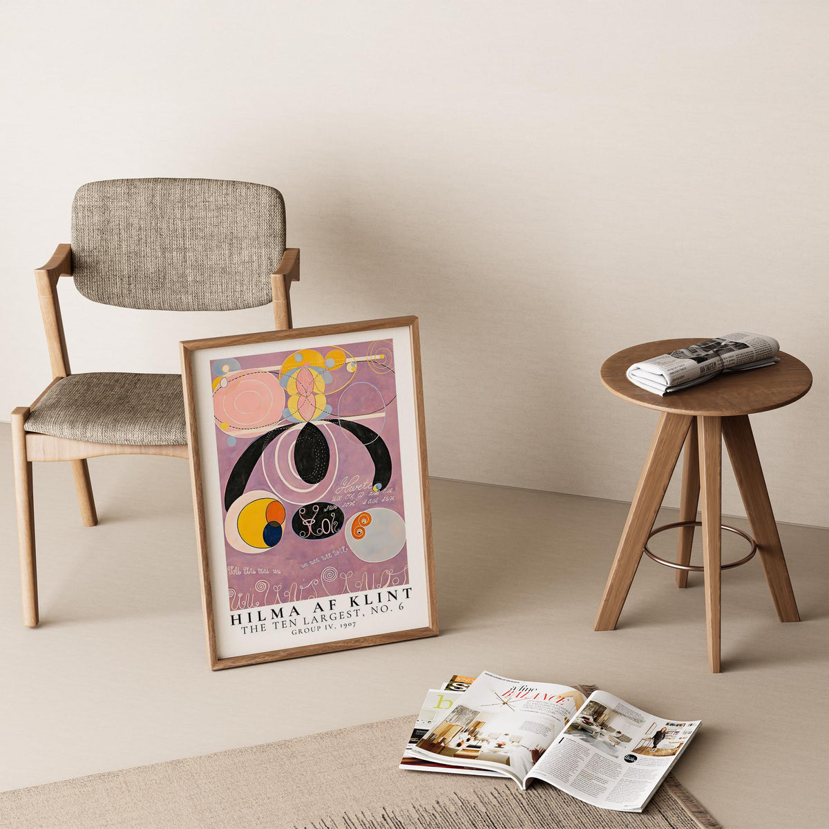 Hilma af Klint XXII Duvar Tablosu