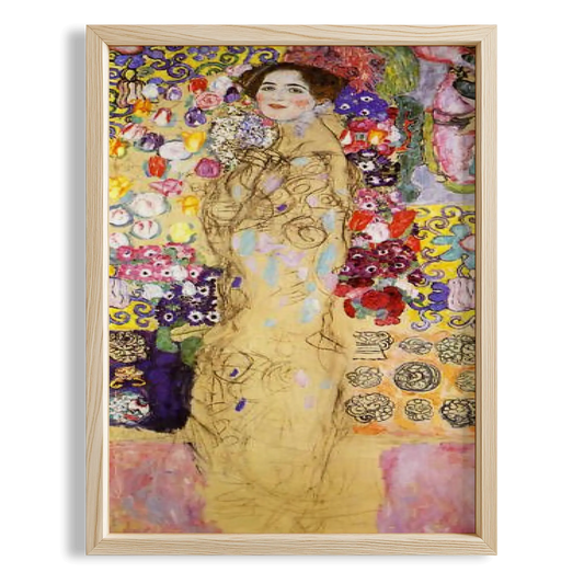 Altın Kadın - Gustav Klimt Ahşap Duvar Tablosu
