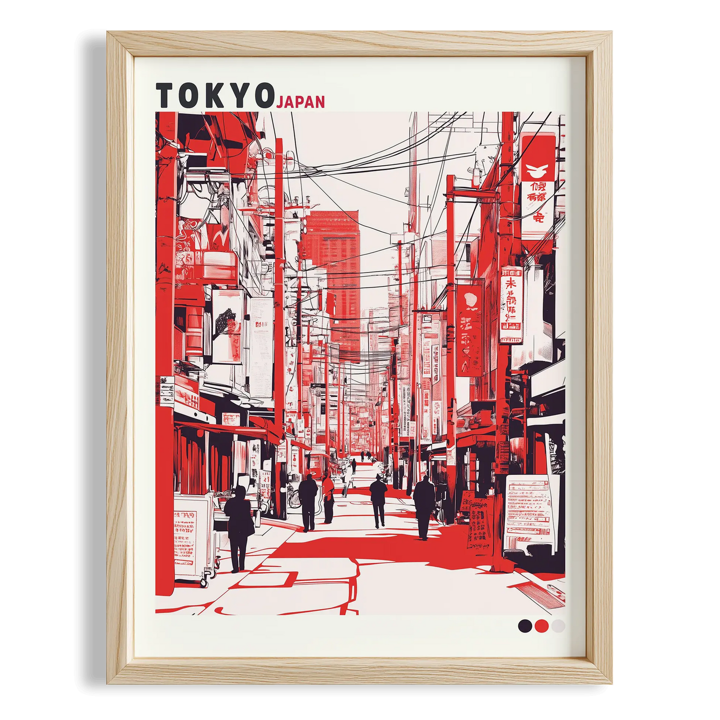 Tokyo Japonya Sokakları