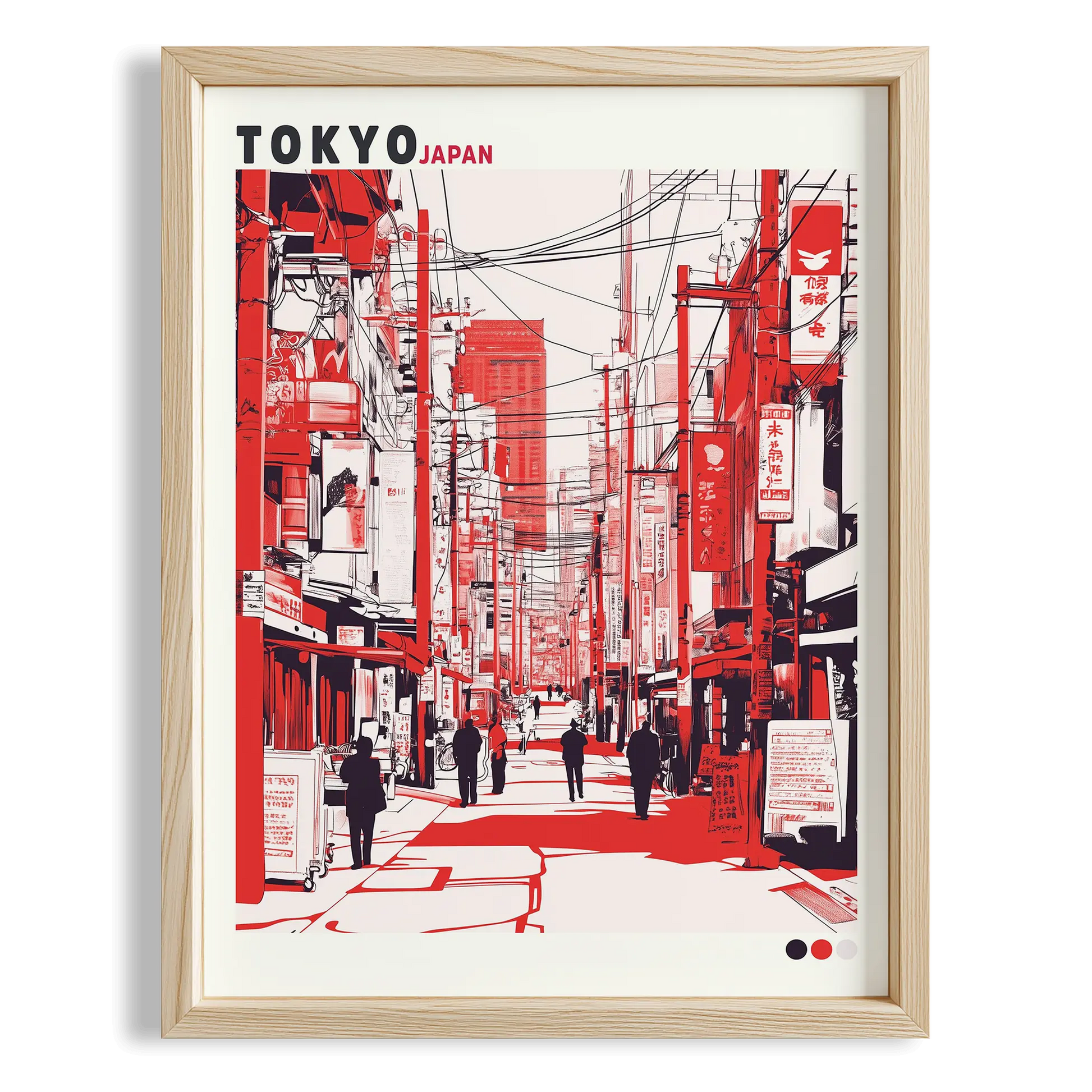 Tokyo Japonya Sokakları