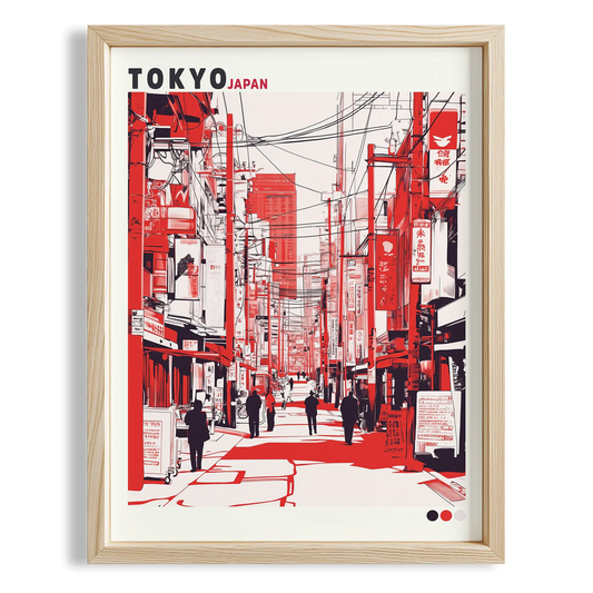 Tokyo Japonya Sokakları