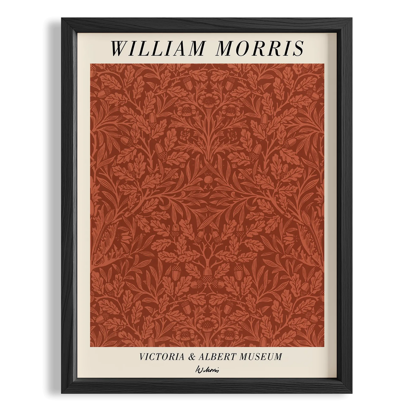 Kadife Çiçeği - William Morris Ahşap Duvar Tablosu