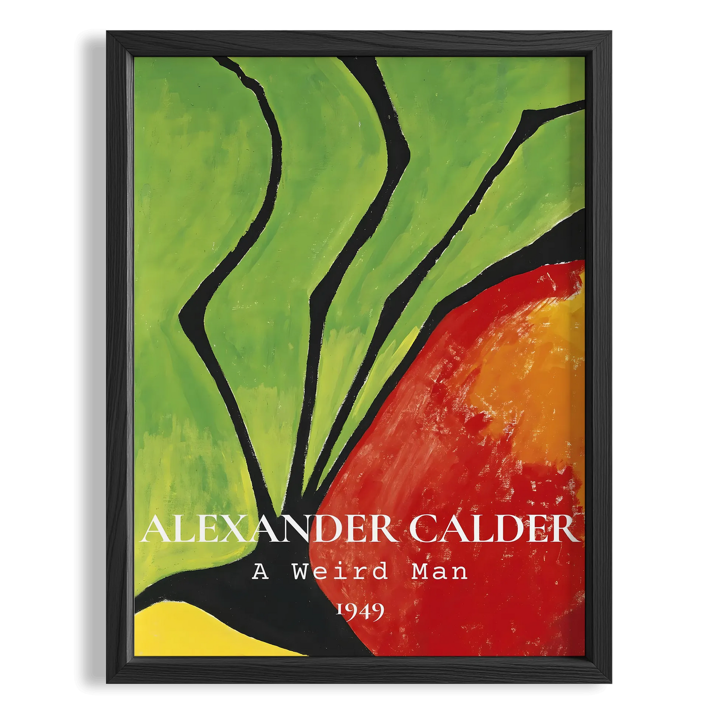Alexander Sandy Calder XIX Duvar Tablosu