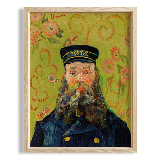 Denizci Portresi - Vincent Van Gogh Ahşap Duvar Tablosu