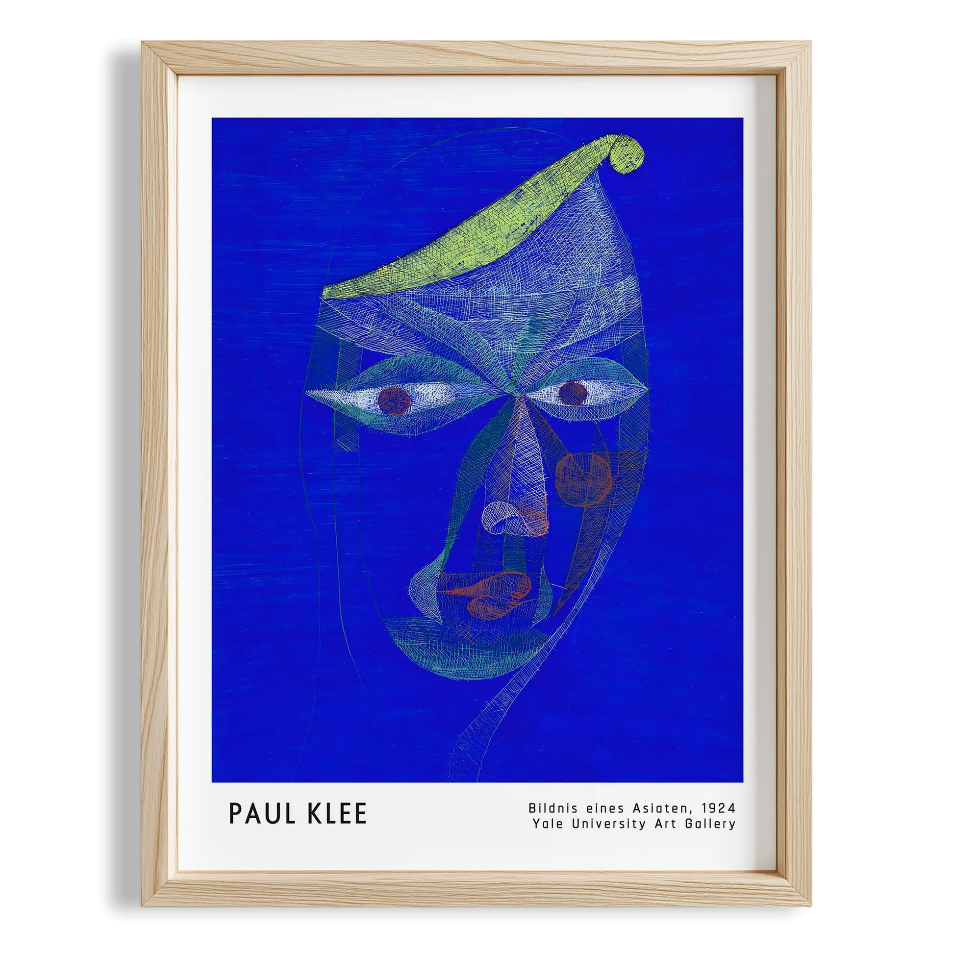 Paul Klee Sadece Körlük 1924 Suluboya I Duvar Tablosu