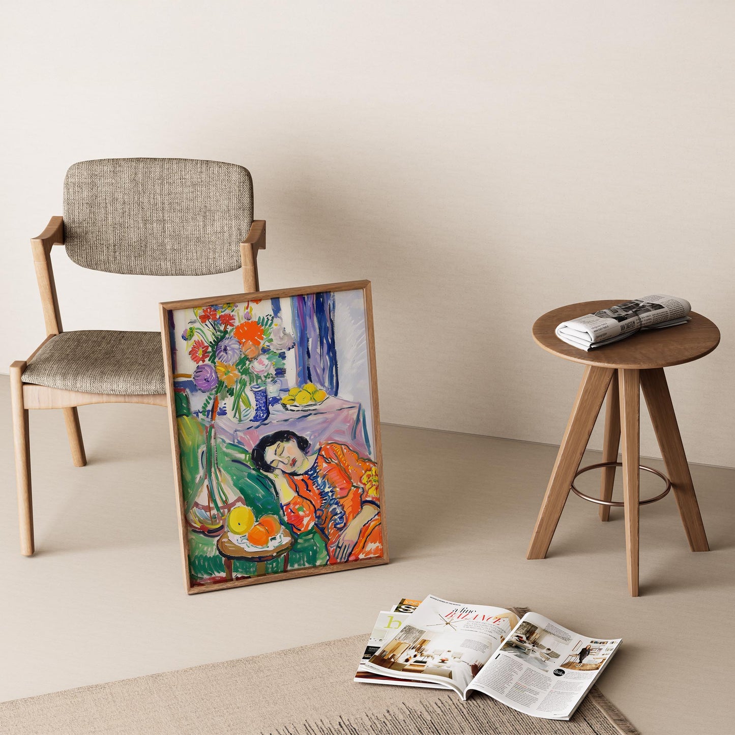 Henri Matisse 133 Duvar Tablosu