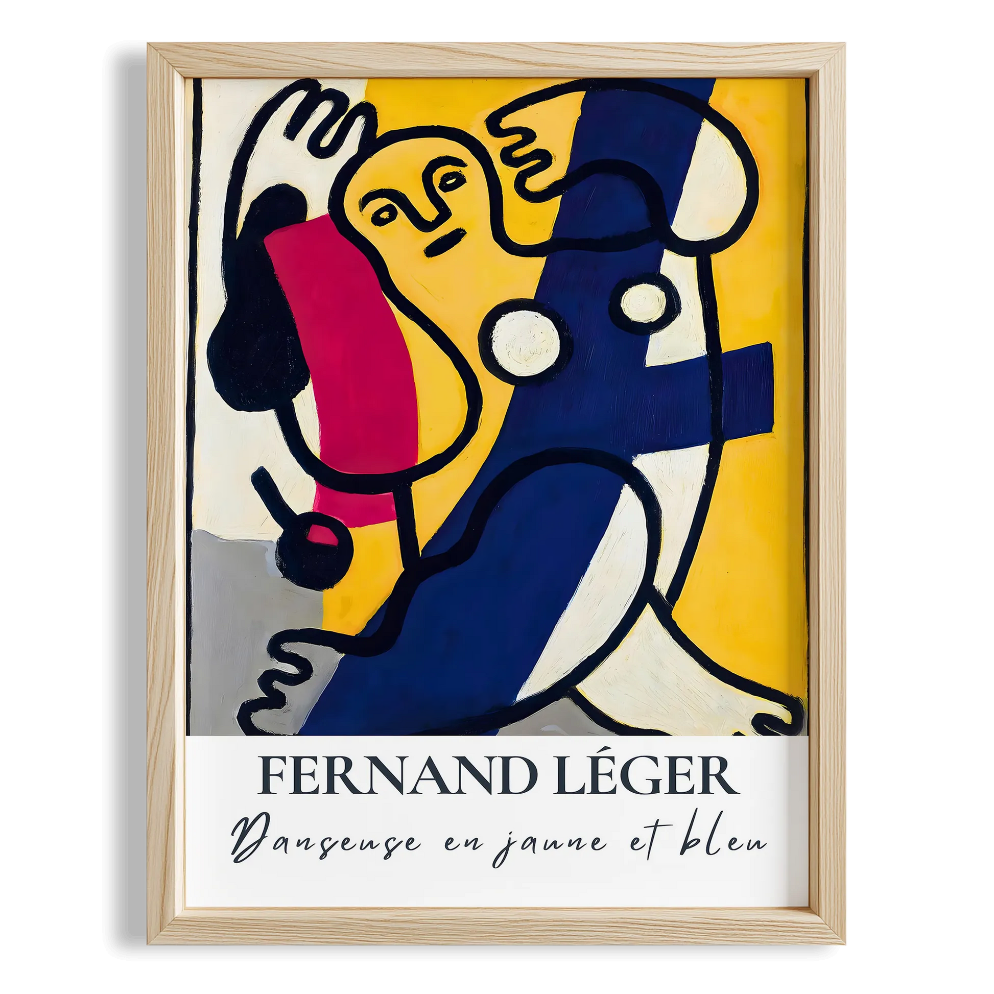 Fernand Leger XXVI Duvar Tablosu