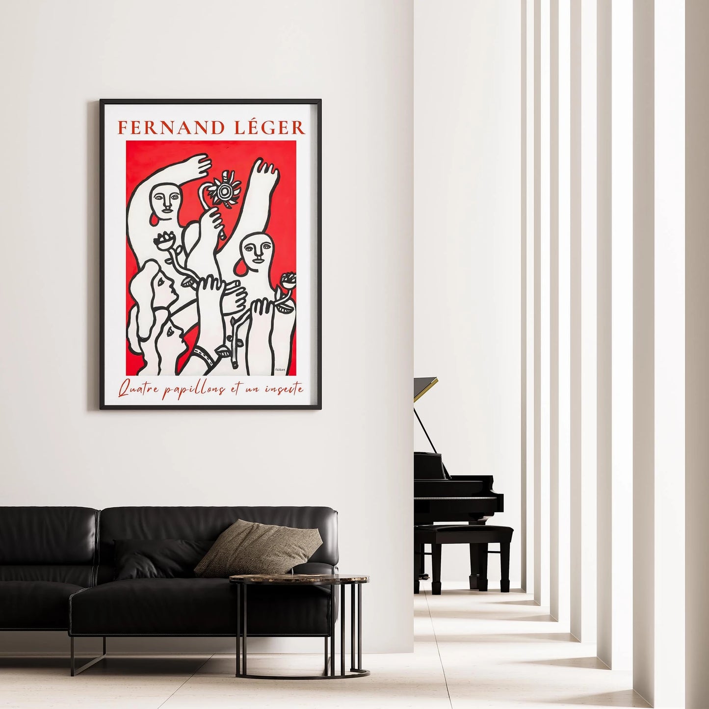 Fernand Leger 38 Duvar Tablosu