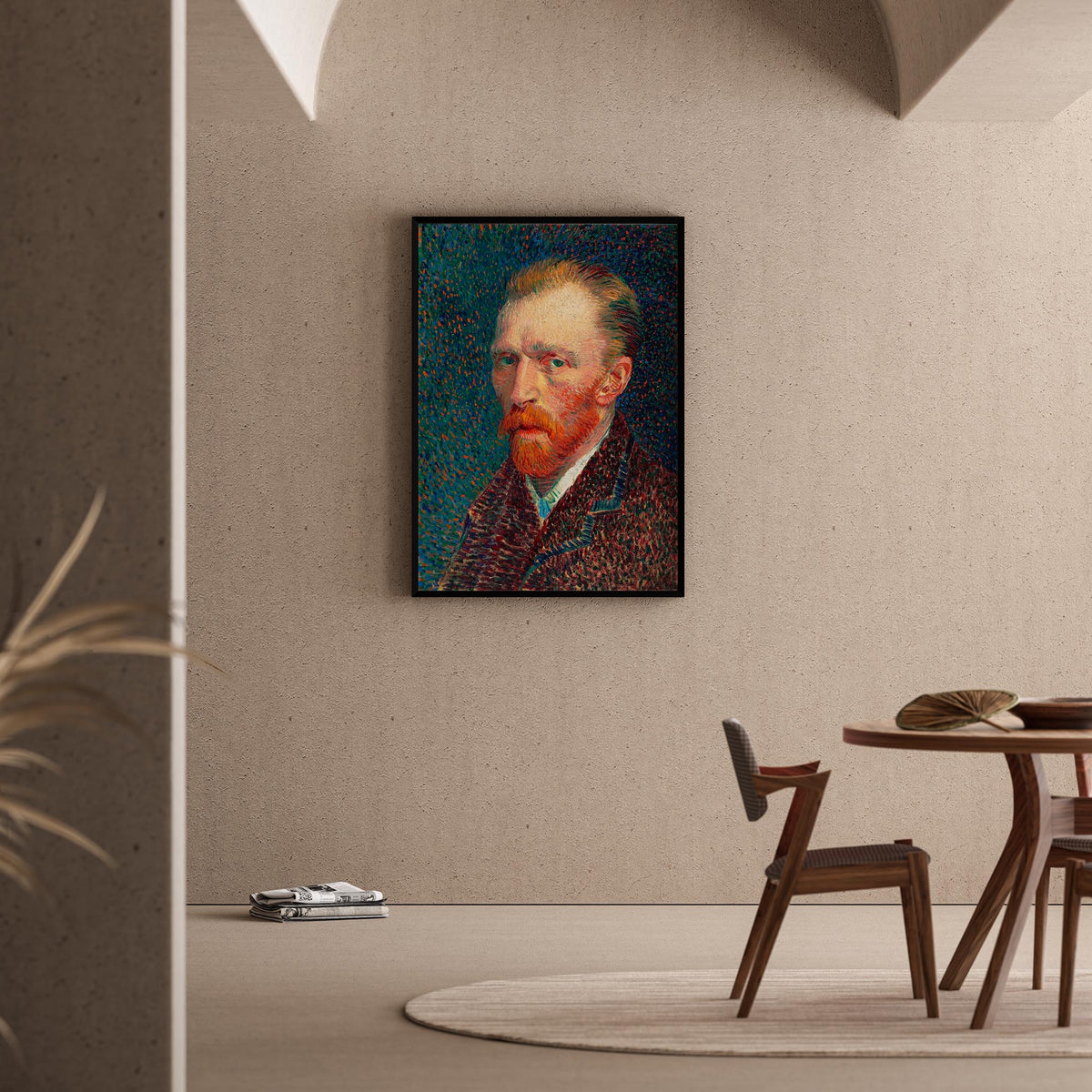 Portresi I - Vincent Van Gogh Ahşap Duvar Tablosu