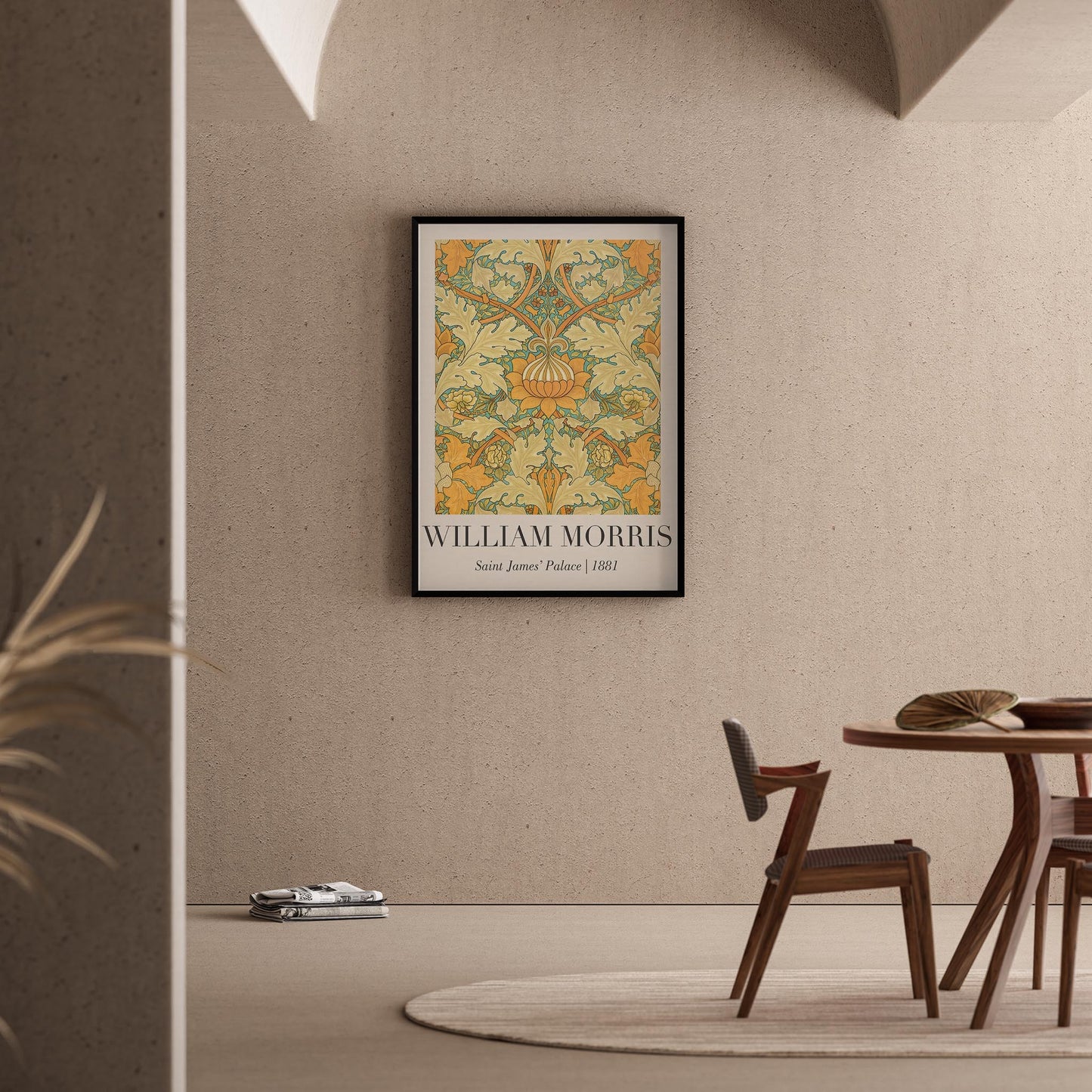 St. James Sarayı - William Morris Ahşap Duvar Tablosu