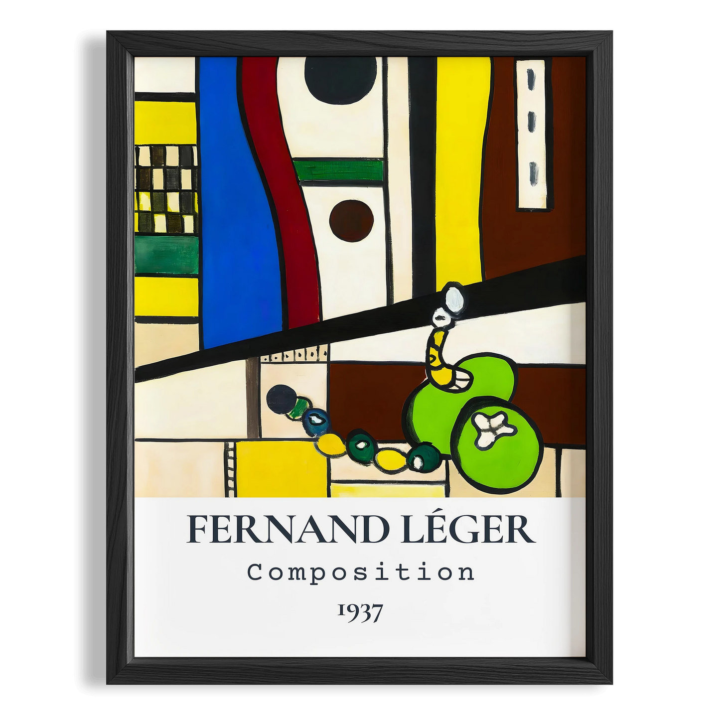 Fernand Leger XX Duvar Tablosu