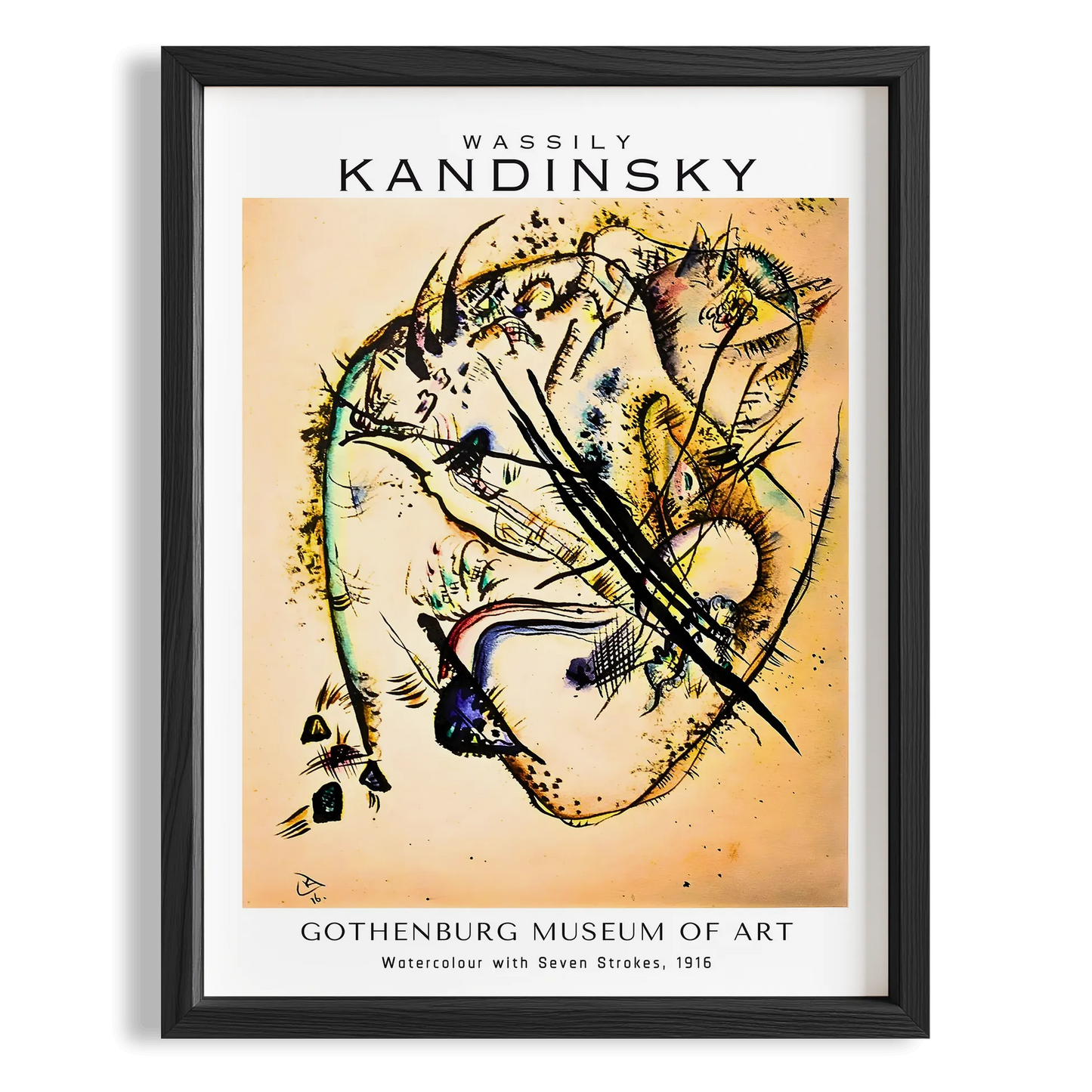 Watercolour with Seven Strokes