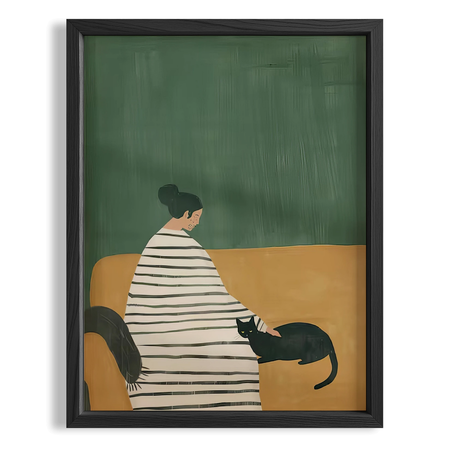 Kadın ve Kedi I - Huzur