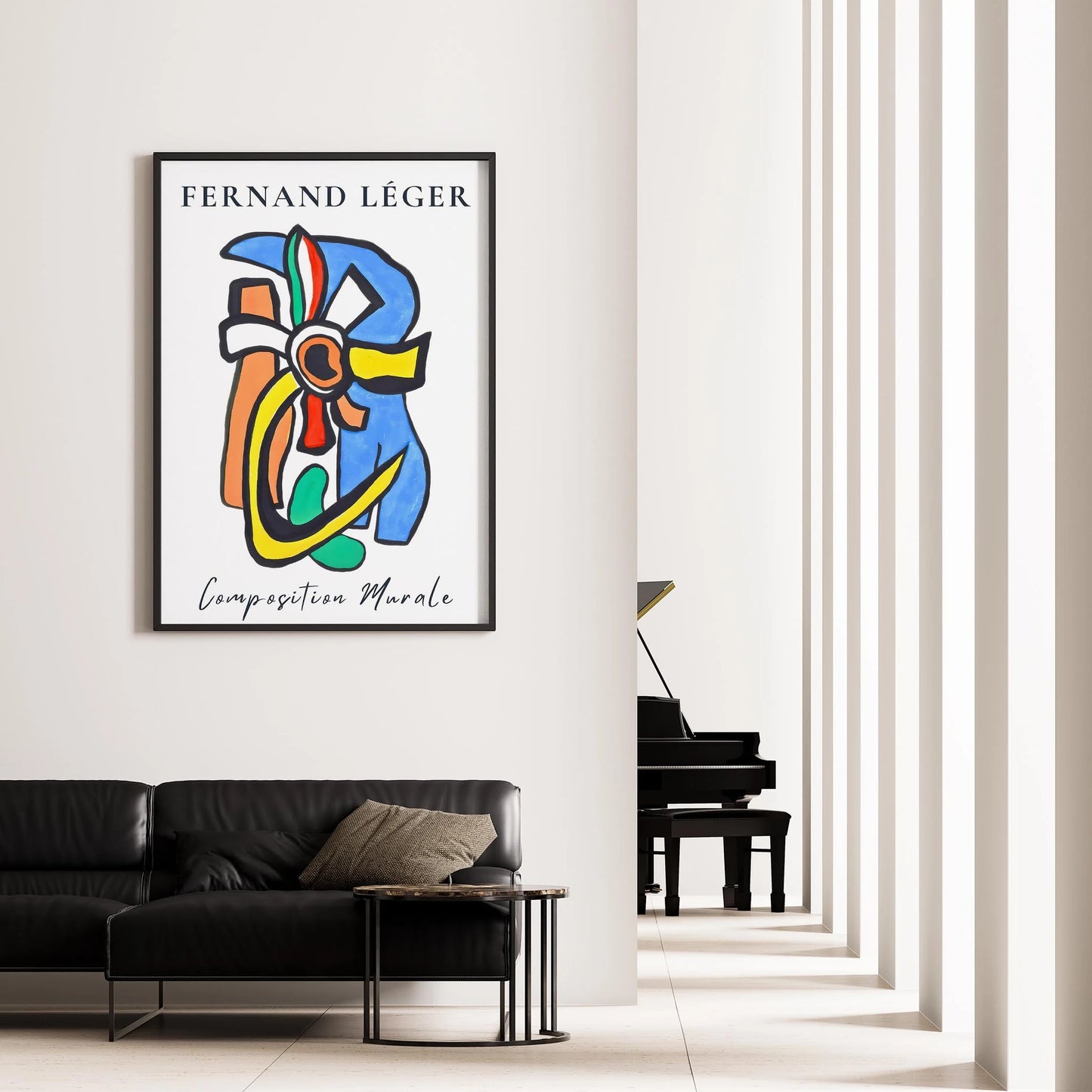 Fernand Leger 42 Duvar Tablosu