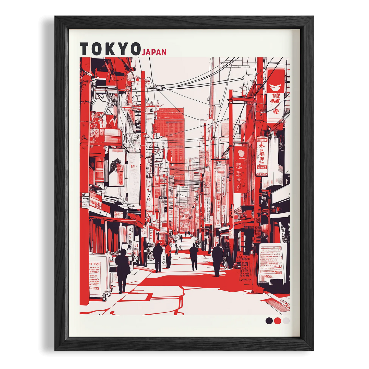 Tokyo Japonya Sokakları