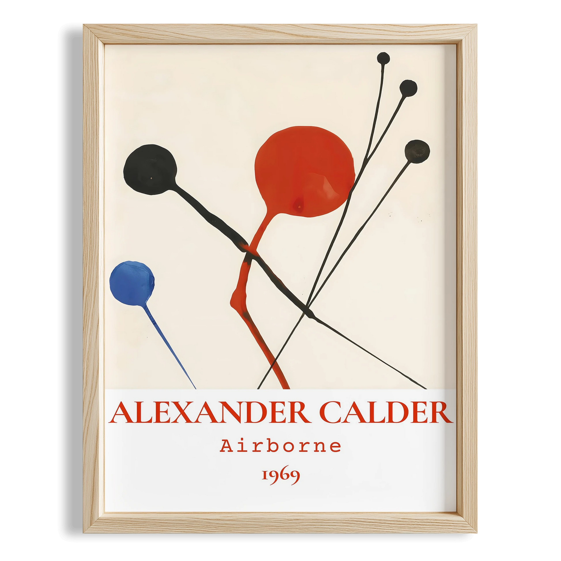 Alexander Sandy Calder XVIII Duvar Tablosu