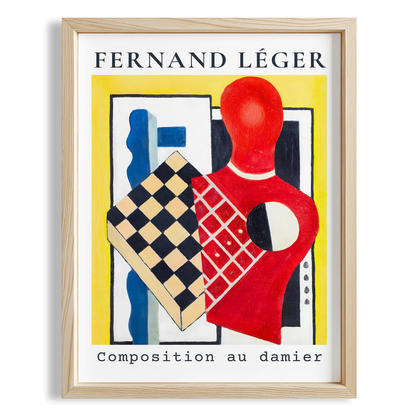 Fernand Leger XII Duvar Tablosu