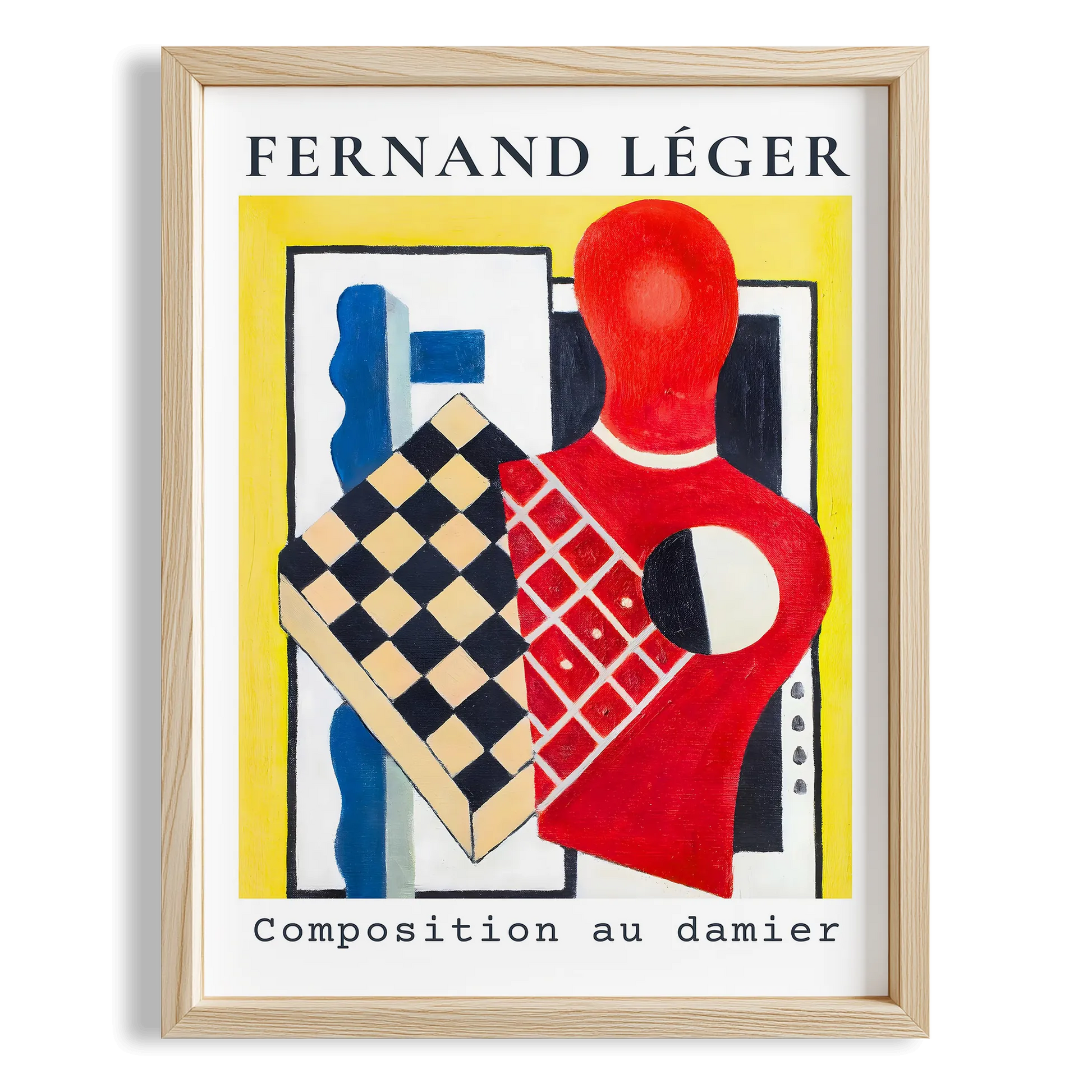 Fernand Leger XII Duvar Tablosu