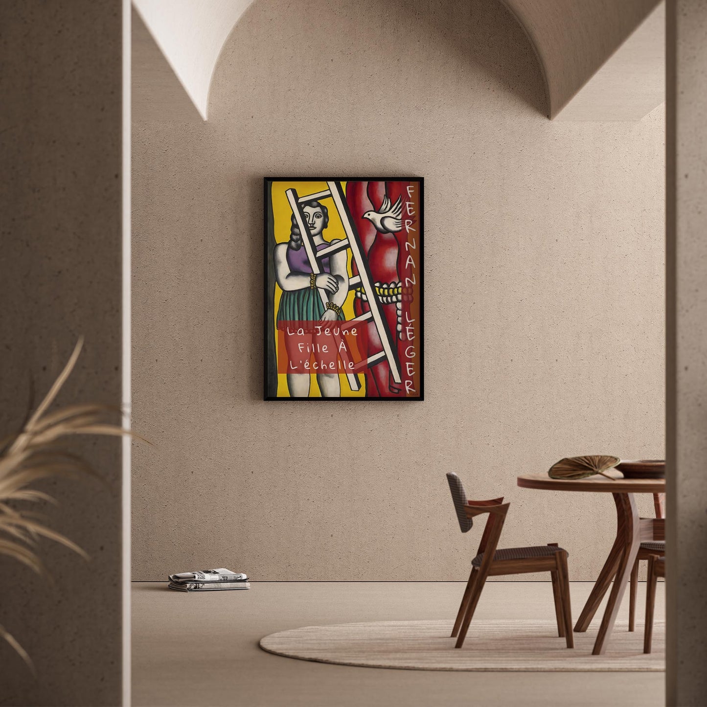 Fernand Leger XVIII Duvar Tablosu