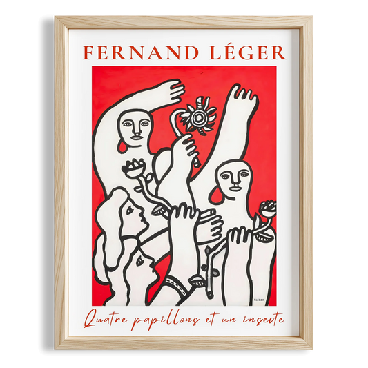 Fernand Leger 38 Duvar Tablosu