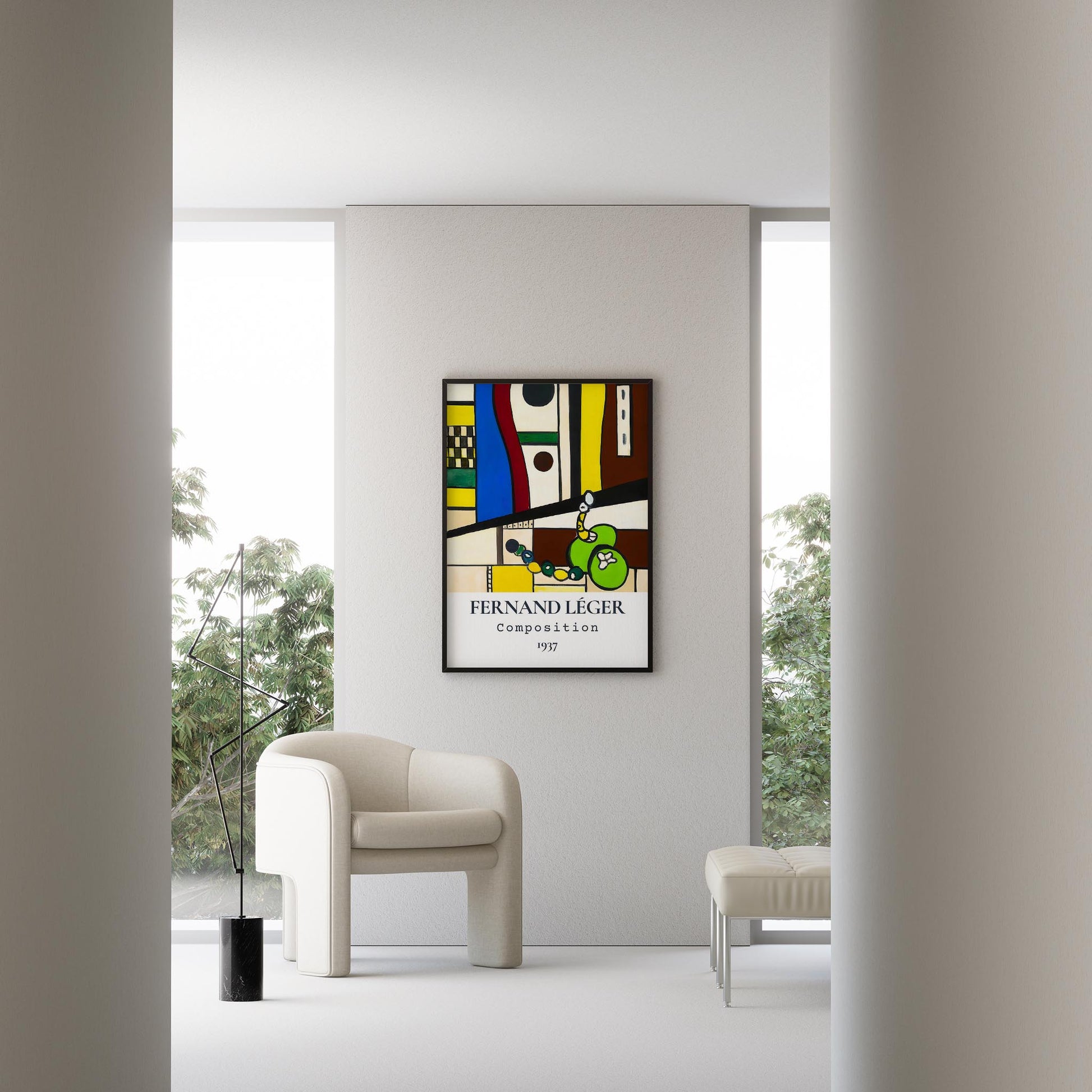 Fernand Leger XX Duvar Tablosu
