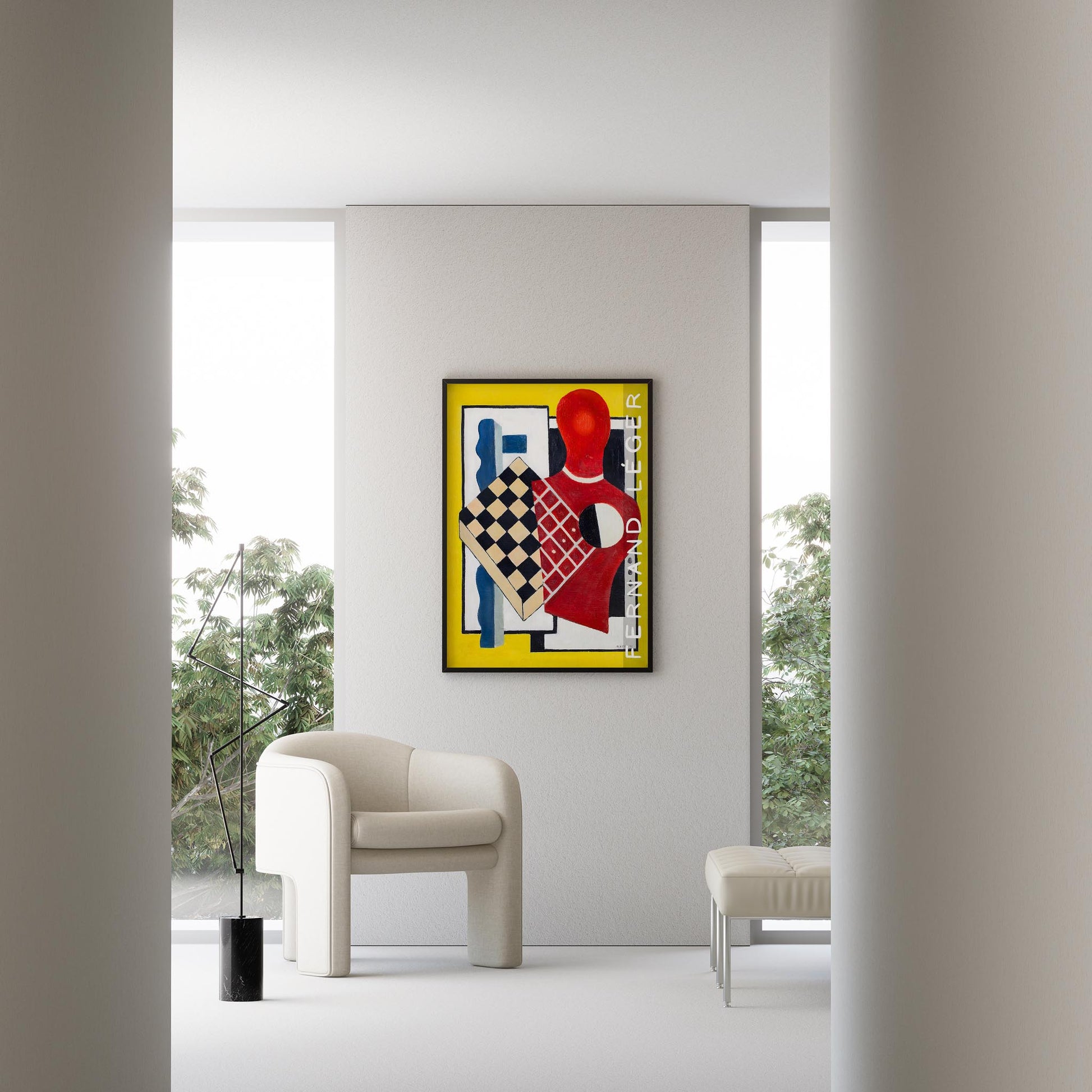 Fernand Leger VII Duvar Tablosu
