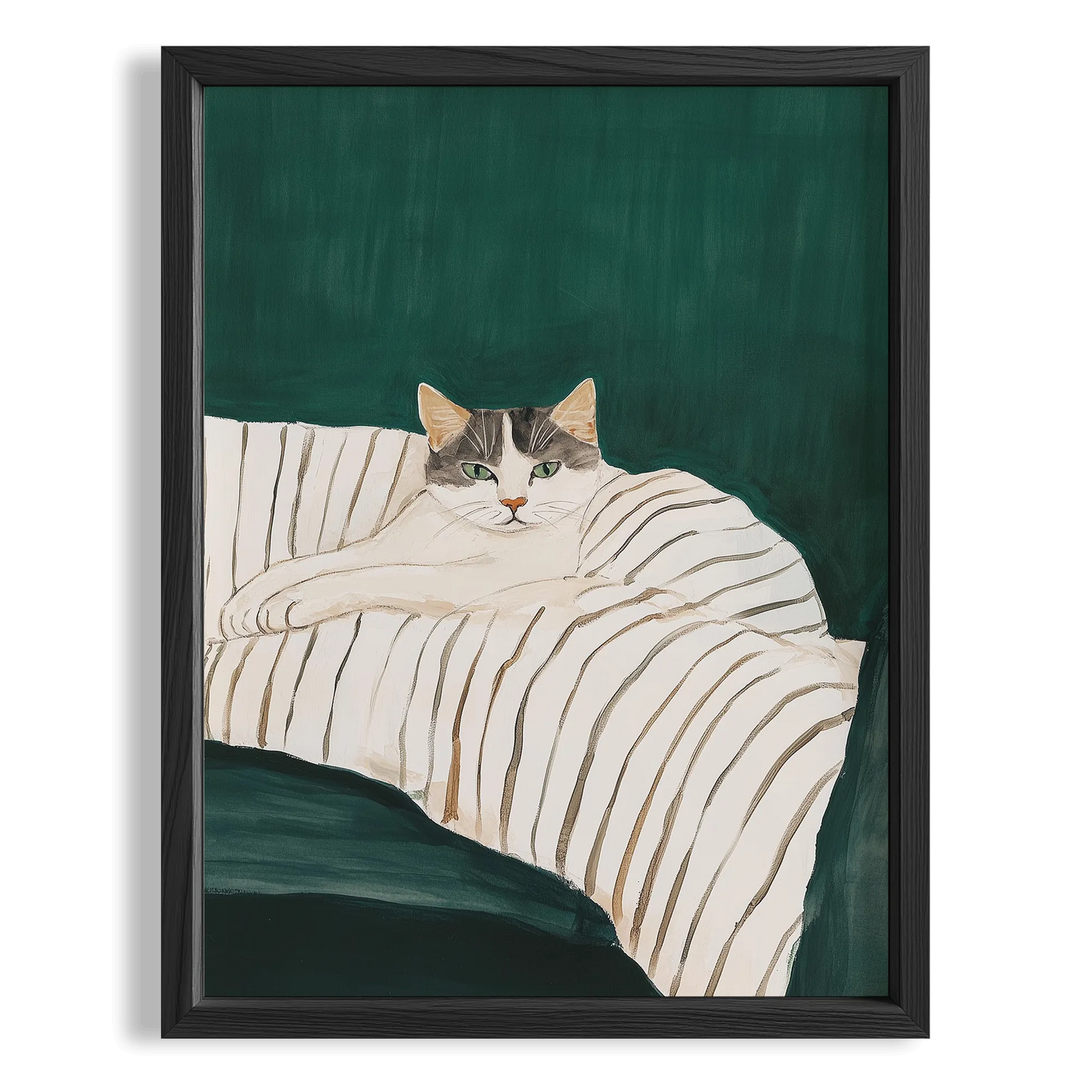 Kedi Portre XXI - Tekir Çizgili