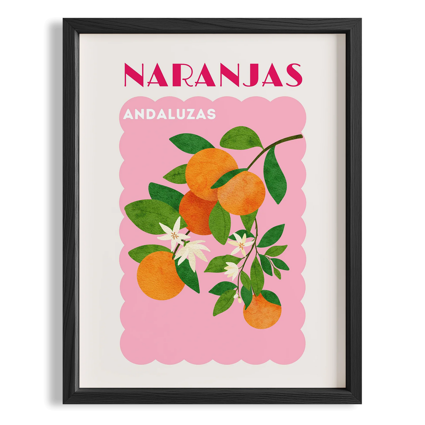 Naranjas Andalusia Akdeniz İspanya Koleksiyonu Mutfak Duvar Tablosu