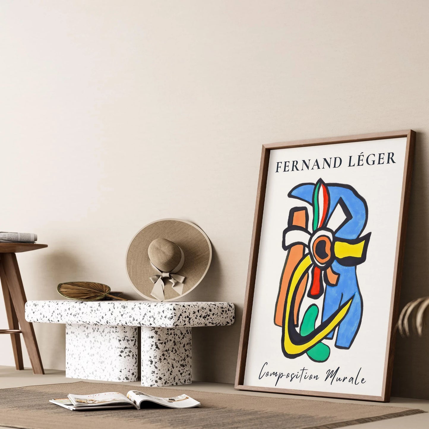 Fernand Leger 42 Duvar Tablosu