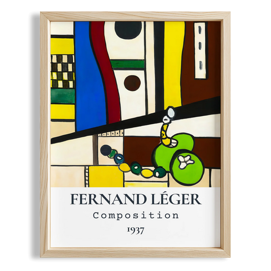 Fernand Leger XX Duvar Tablosu