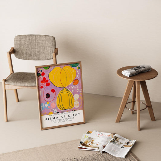 Hilma af Klint VII Duvar Tablosu