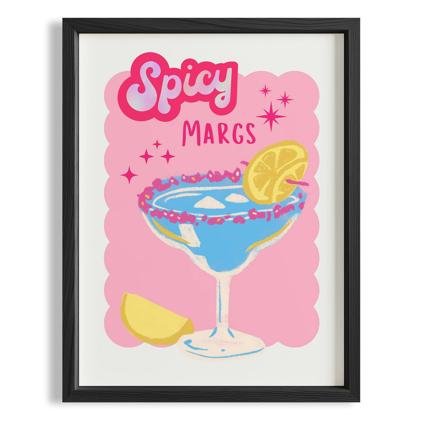 Spicy Margarita Kokteyller Mutfak Duvar Tablosu
