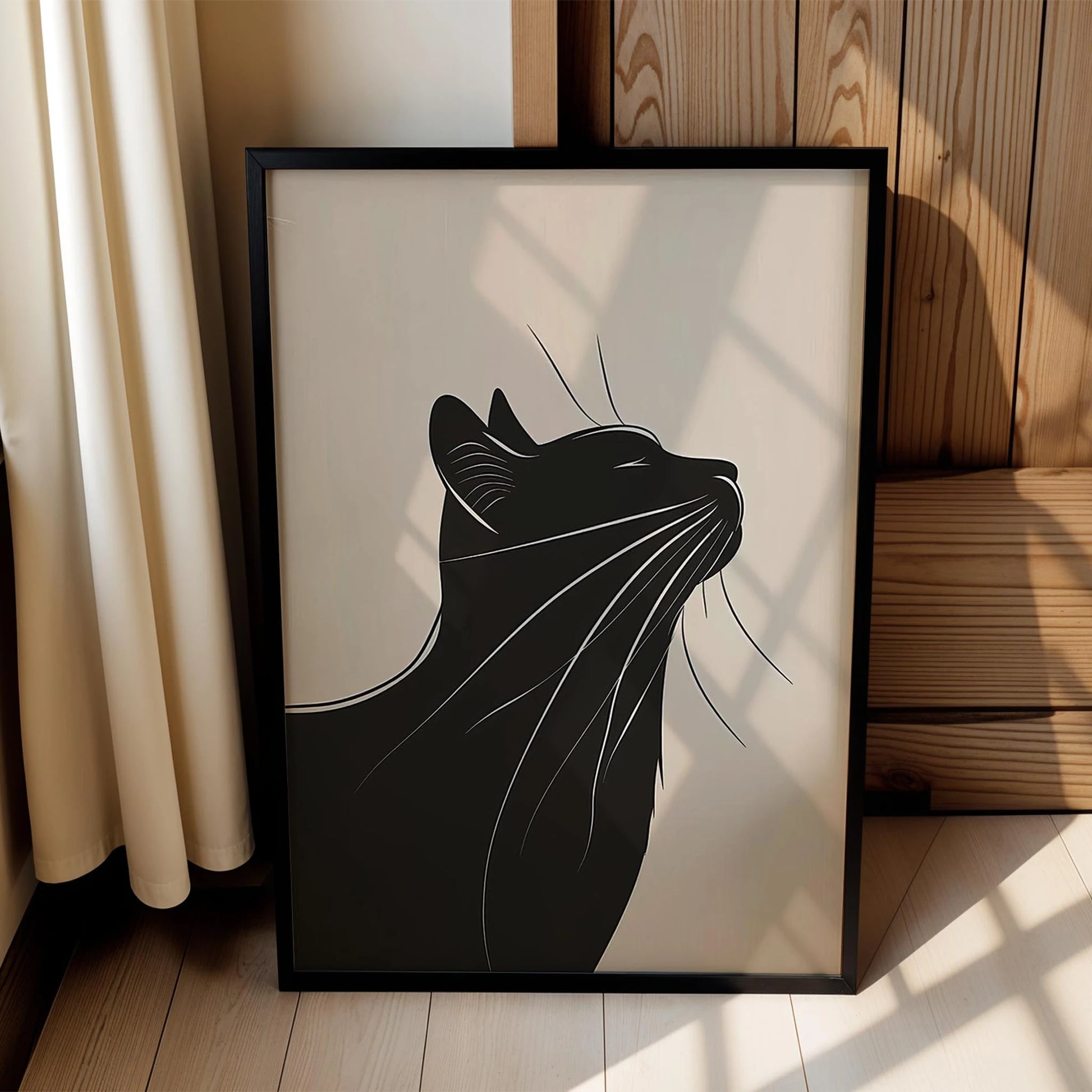Kedi Portre III - Minimalist