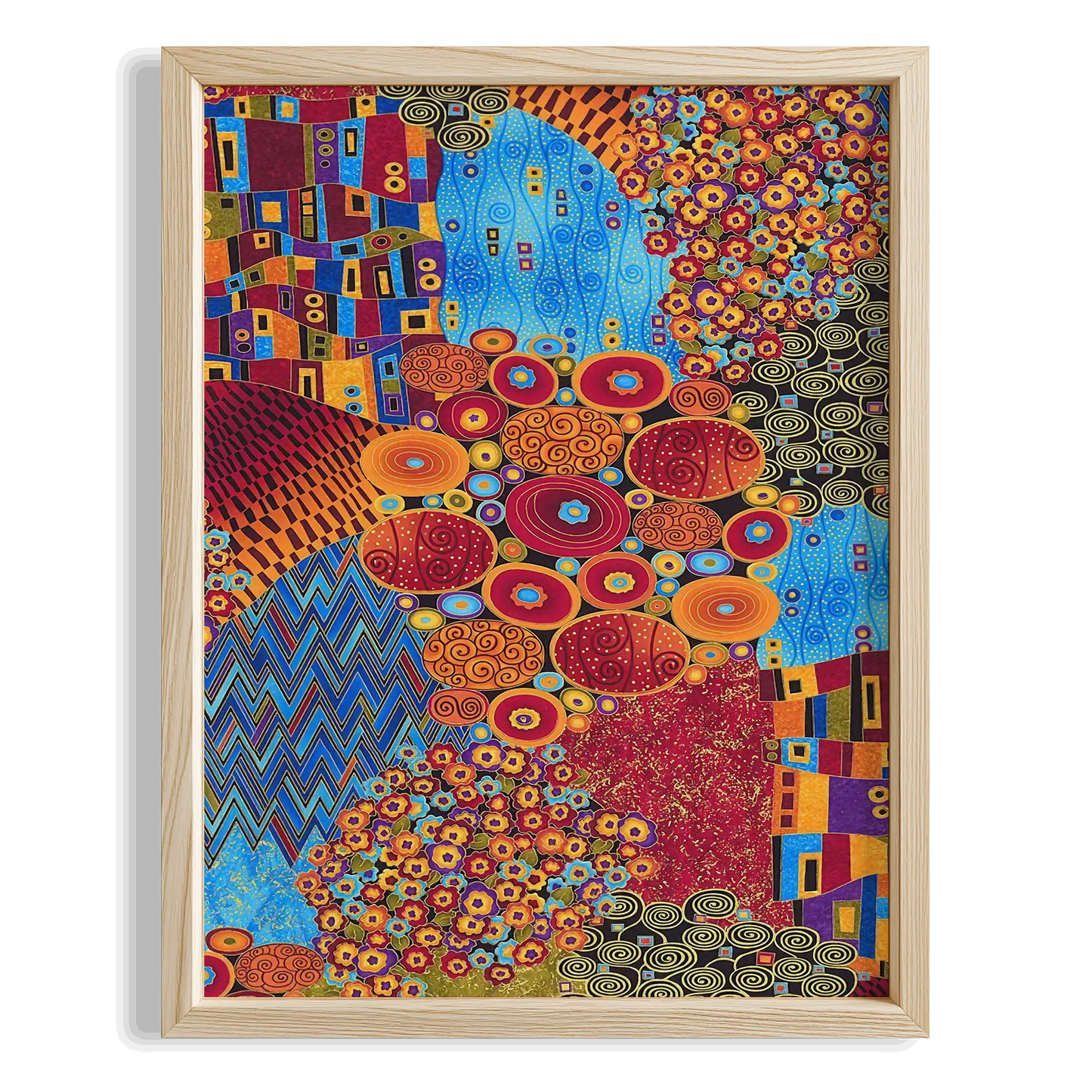 Beklenti - Gustav Klimt Ahşap Duvar Tablosu