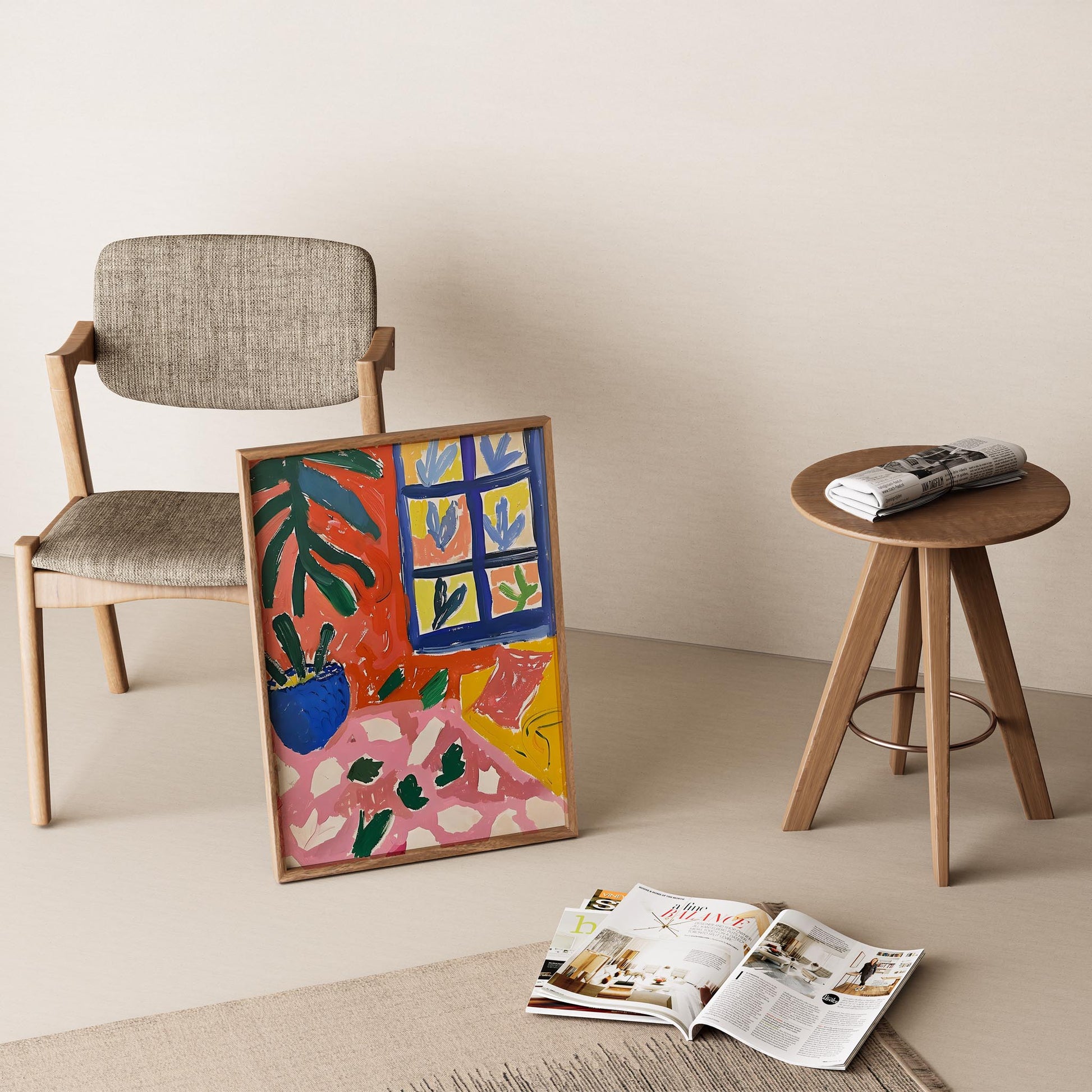 Henri Matisse 166 Duvar Tablosu