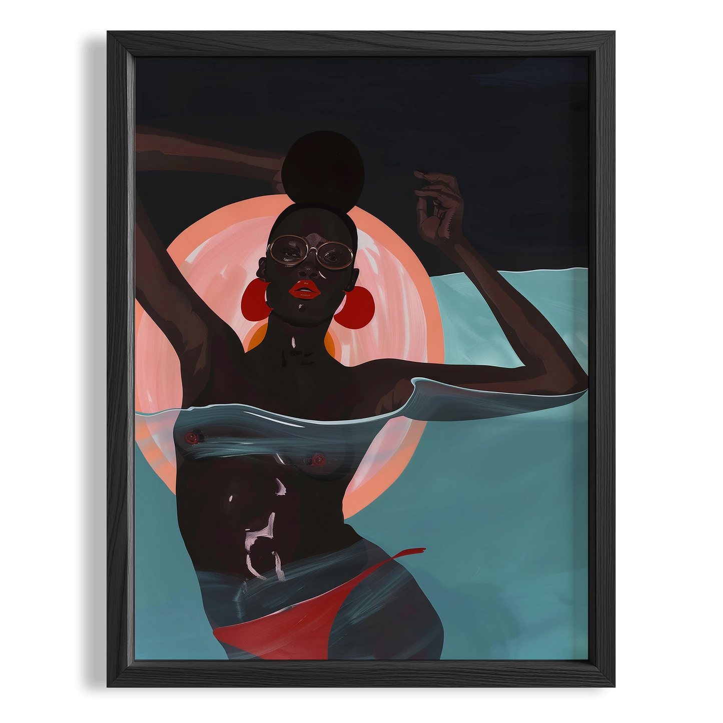 Afro Silüet V