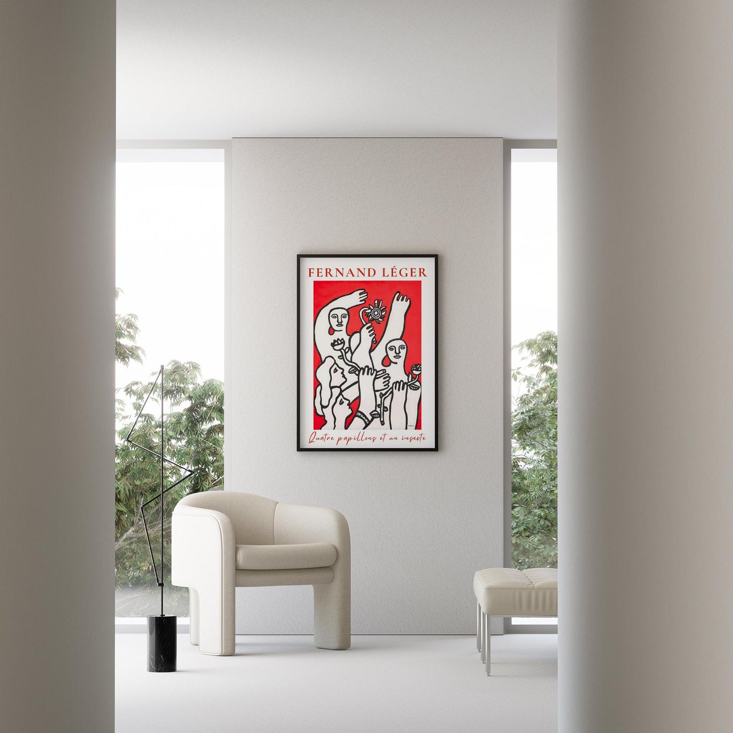 Fernand Leger 38 Duvar Tablosu