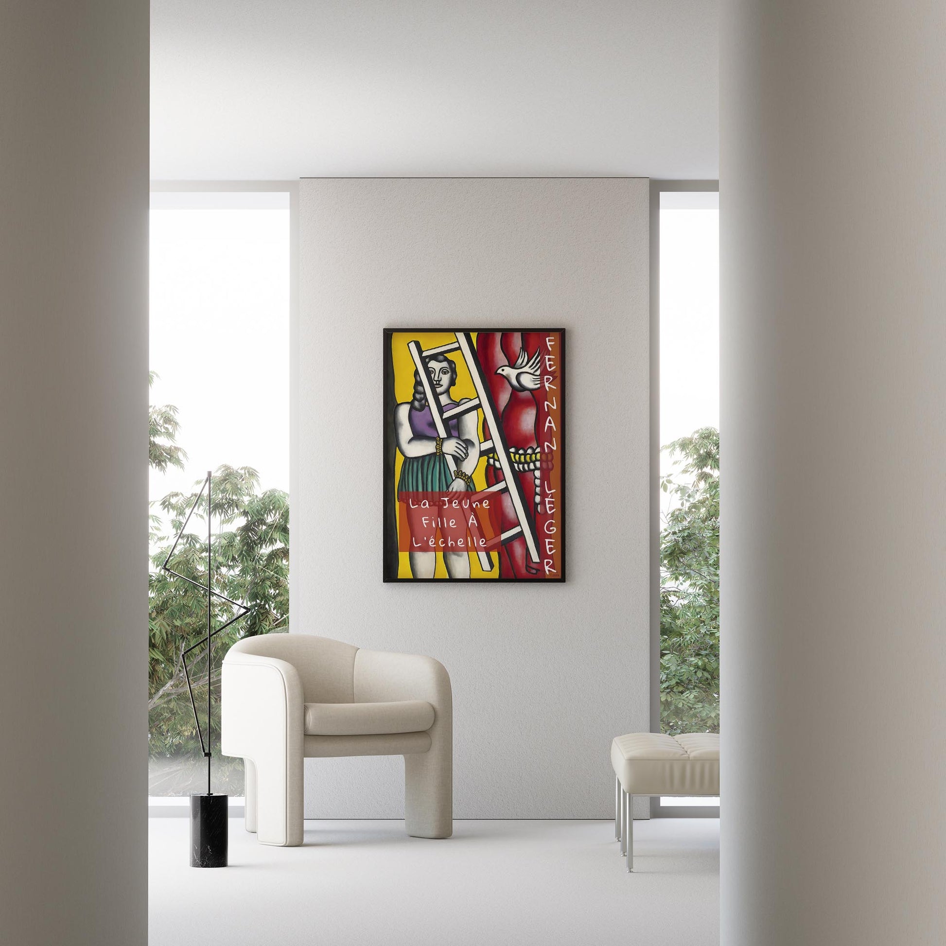 Fernand Leger XVIII Duvar Tablosu